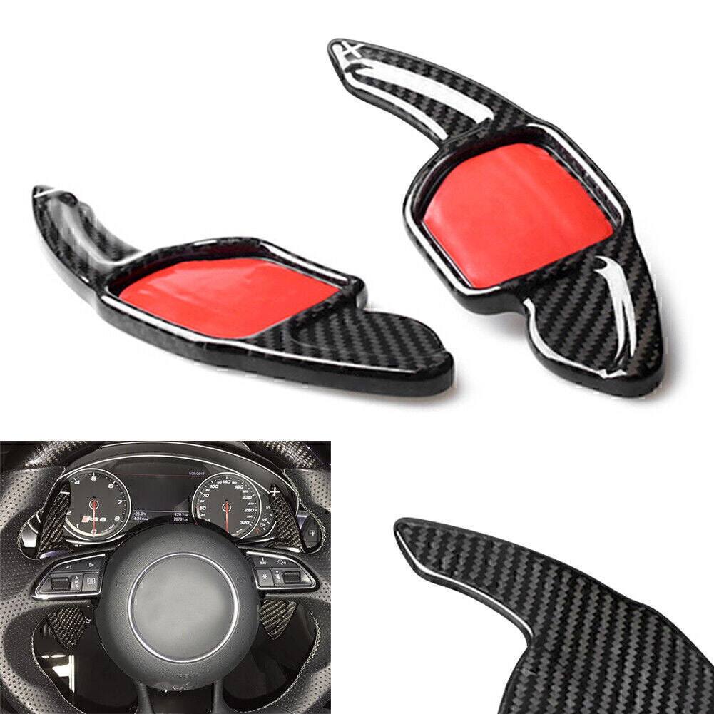 Steering Wheel Shift Paddle Shifter Extension fit A4L A6L A3 for A5 A7 for A8 S5-S8 Car