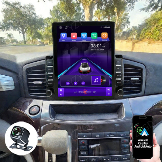 Android Auto Carplay for Nissan Quest 2011-2017 Car Radio Stereo GPS Navi Screen