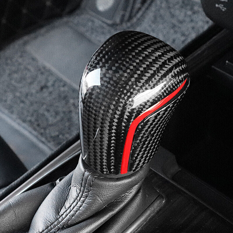 Real Carbon Fiber Center Console Gear Shift Replace for Toyota for Camry 2018-2023