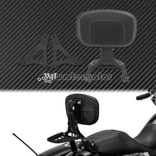 Adjustable Driver  Passenger Backrest Mounting Kit Fit for Harley Touring 14-20