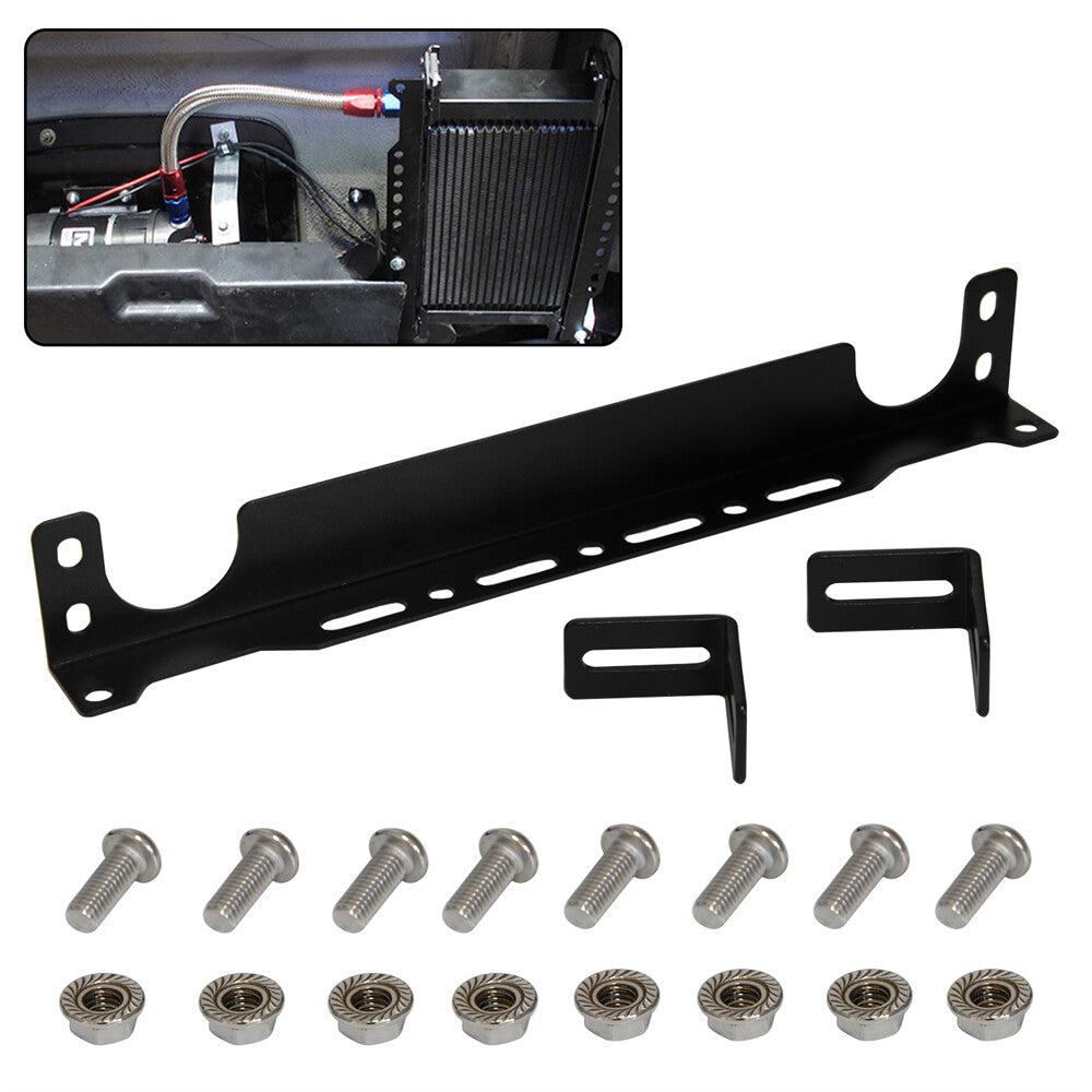 Oil Cooler Bracket Universal British Transmission Oil Cooler Mounting Bracket BK