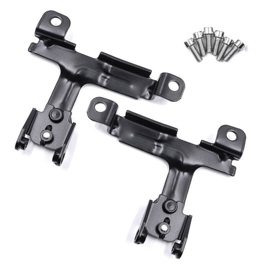 2PCS Front Grille Mount Rally Light Bracket For 2014-up for Mini Cooper F55 F56 F57