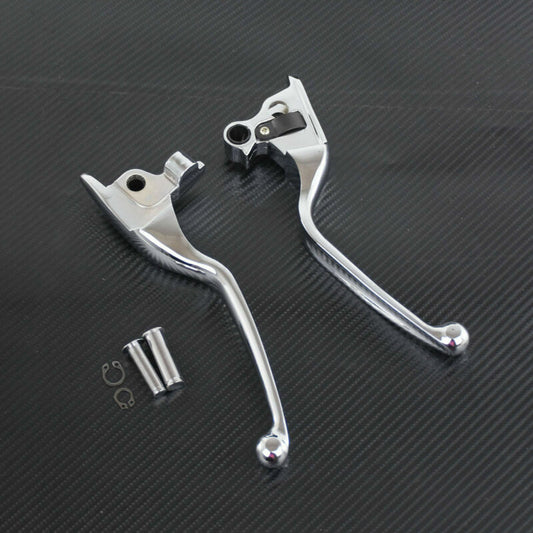 Motorbycle Brake Clutch Lever Chrome Fit for Harley Touring 08-13 FLHR FLHRC 14
