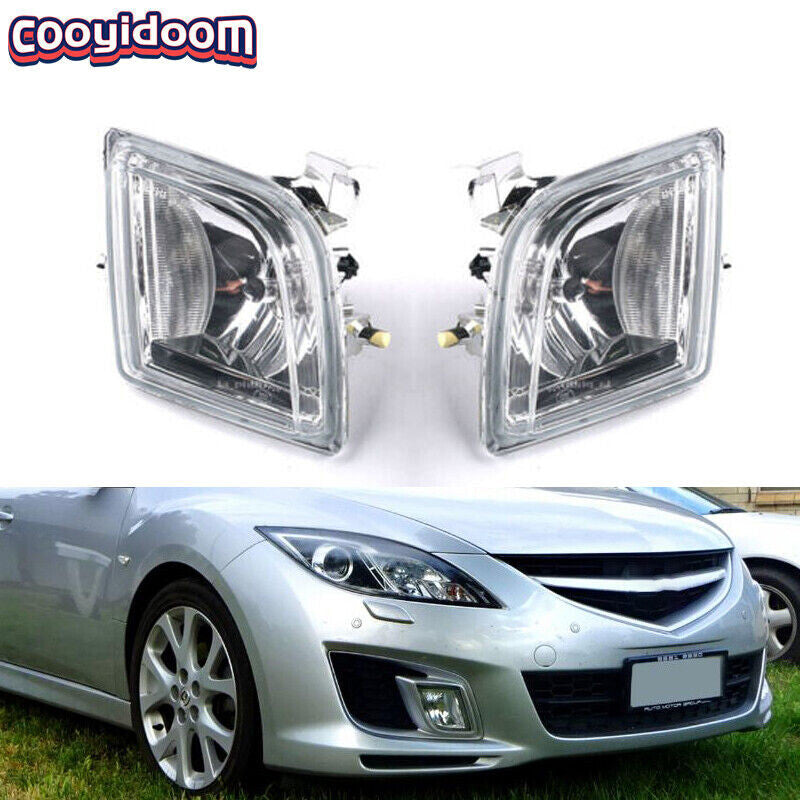Suitable for 2010 for Mazda 6 front bumper fog lights with bulbs LHRH