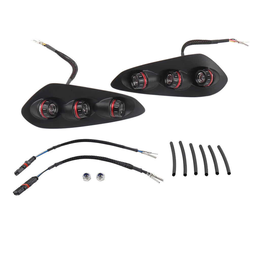Integrated Tail Light Rear Turn Signal Light Red for BMW S1000RR 2023 2024