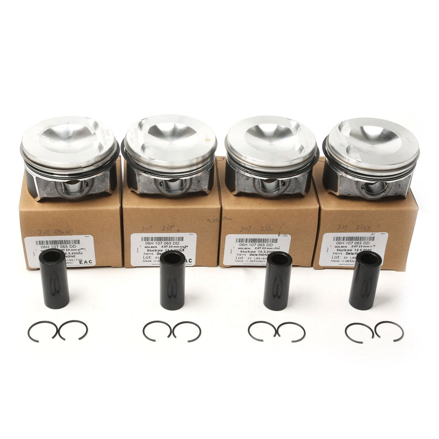 Engine Pistons  Rings Set +0.5mm 83mm / ¦µ23mm Oversized Set for VW for AUDI for SKODA