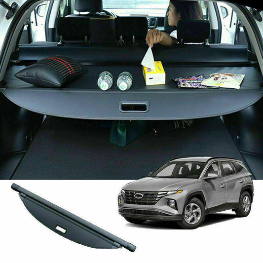 for Hyundai for Tucson 2022-2023 Car Rear Trunk Cargo Cover Security Shield Shade