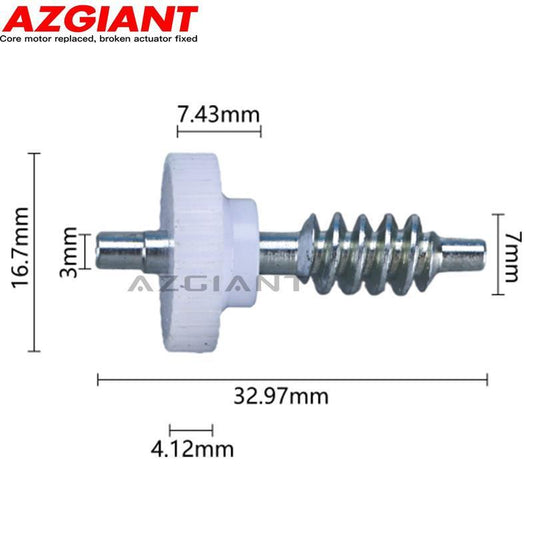 Side mirror folding motor gears are suitable for Volvo S60, V60, S90, XC90, and XC60.