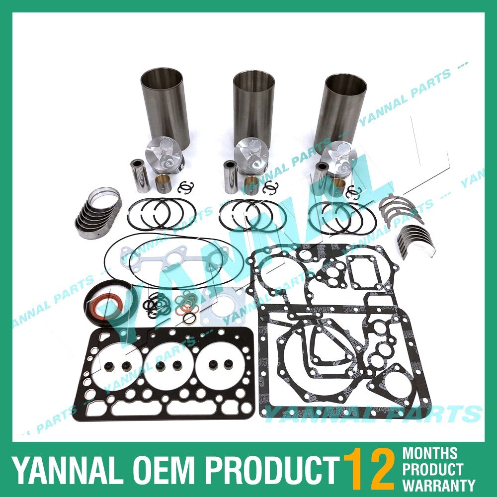 D782 Overhaul and Reconstruction Kit with Shims and Bearings for Kubota Diesel Engines