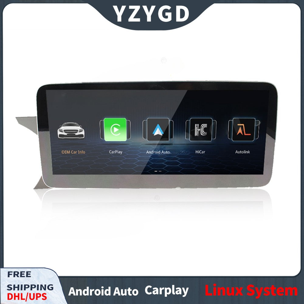 12.3 CarPlay Multimedia for Mercedes for Benz C W204 2011-2014 Touchscreen Player