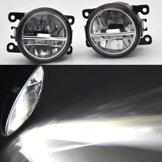 2x White LED lamp Fog Light Conversion Kit 6000K for Maserati for Levante M161 17-21