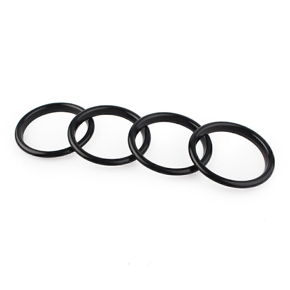 for Audi A3/S3 Q2L 8V 2012-2019 4x Car Air Vent Cover Ring Decoration Trim