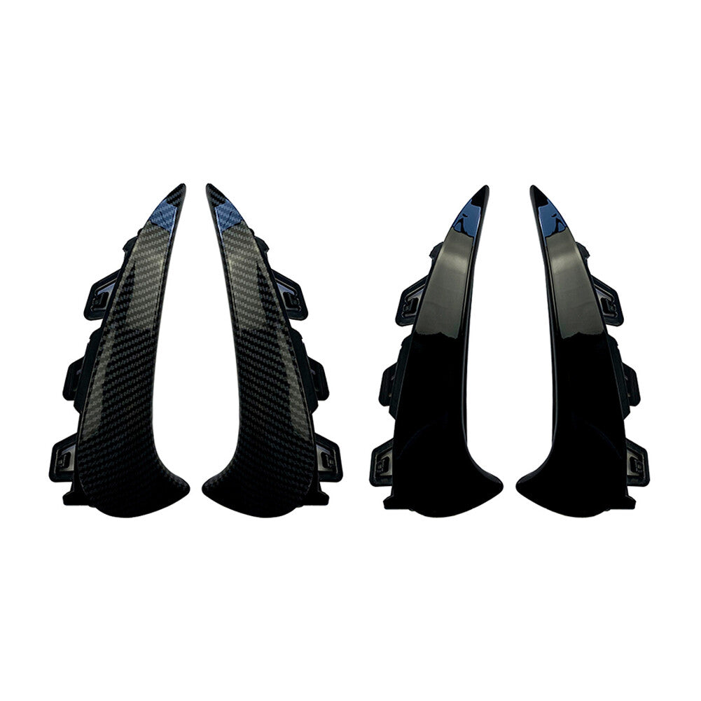 2XRear Bumper Splitter Spoiler Canard Air Vent Fit for Mercedes-Benz GLA200 260 H247