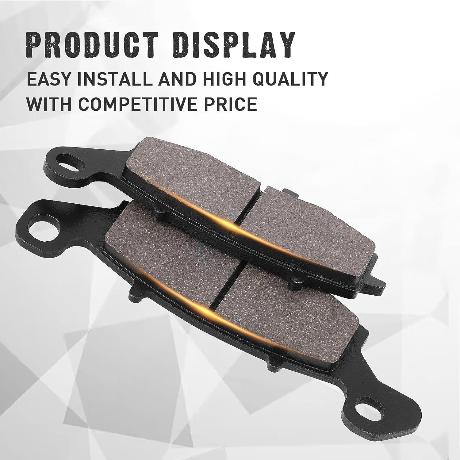 Brake Pads for Kawasaki VN900 Vulcan Classic/Classic LT 2006-2014, VN900 Vulcan