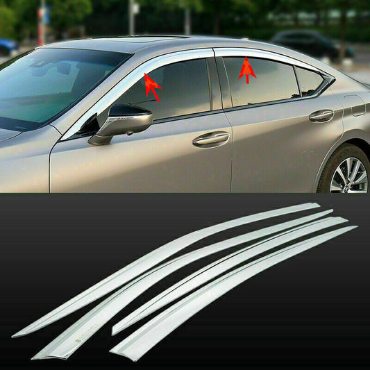 for Lexus ES350 300H 250 2019-2022 Window Visor Vent Shades Sun Rain Guard Trims