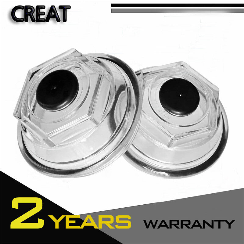 2 x 3.5 inch oil bath caps 21-88 fit trailer axles Dexter 9K 10K 8-415 430 Afr 2009