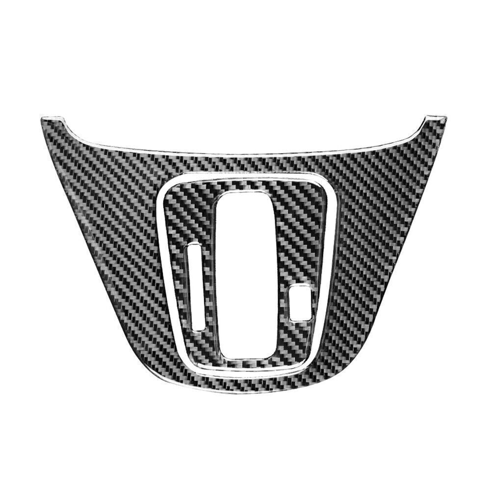 Fit for Honda CR-V CRV 2007-2011 2x Carbon Fiber Console Gear Shift Panel Cover Trim