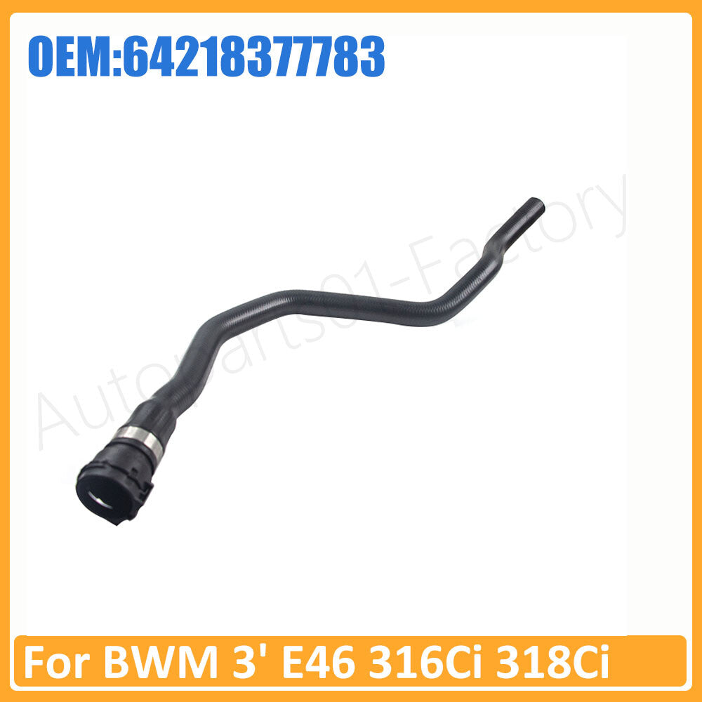 64218377783Engine Inlet Water Hoses For BWM 3' E46 316Ci 318Ci 318i M43 316i 1.6