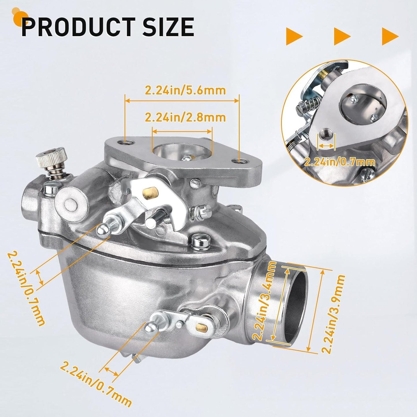 Carburetor Carb for Ford 8N 9N 2N Tractor 8N9510C-HD 9N9510A TSX33 B3NN9510A