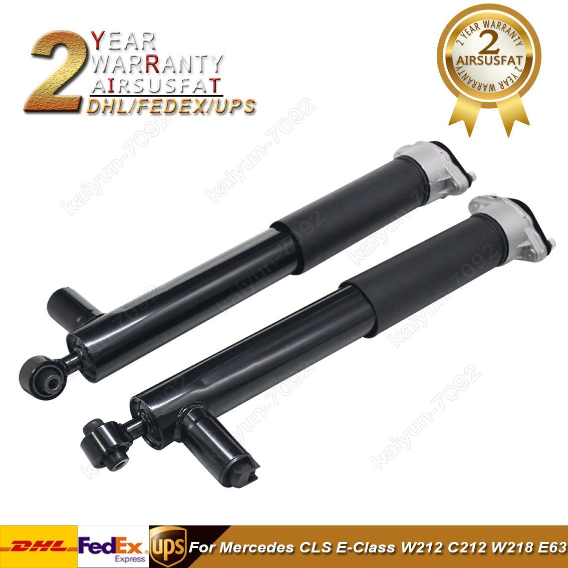 2x Rear Air Suspension Shock Struts for Mercedes CLS E-Class W212 C212 W218 E63