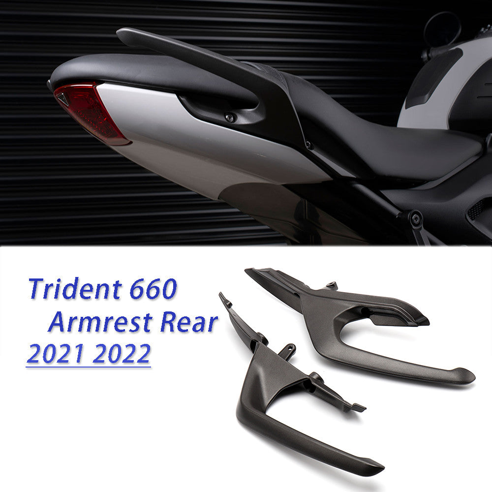 For Trident 660 2021-2023 CNC Passenger Pillion for Seat Grab Handle Bar Hand Rail