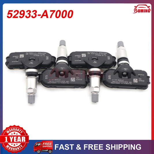 4PCS 52933-A7000 New TIRE PRESSURE SENSOR TPMS 315MHz for 14-16 for Hyundai for Elantra