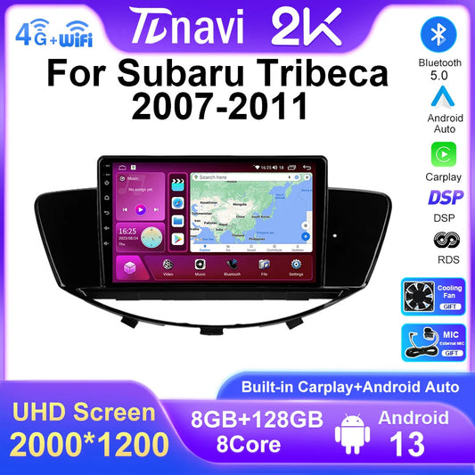 Screen for Subaru Tribeca 2007-2011 Car Multimedia Radio Playe GPS Navi Android