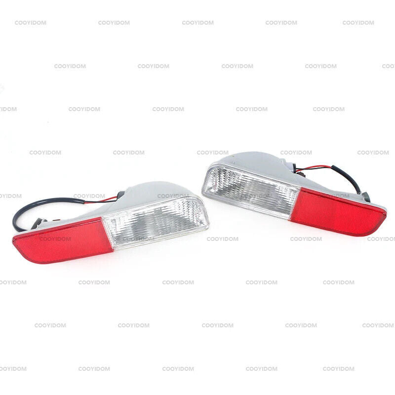 1Pair Rear Bumper Reflector Brake Light for Mitsubishi Outlander 2013 2014 2015