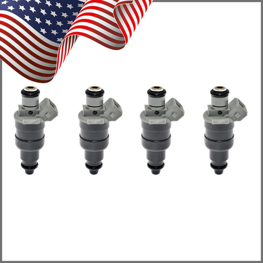 Set of 4 Fuel Injectors for Dodge Dakota for Jeep for Wrangler TJ Cherokee 53030778