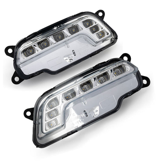 2x Front LED Daytime Running Fog Light Fit For 2010-2013 for Mercedes W212 E350 E550