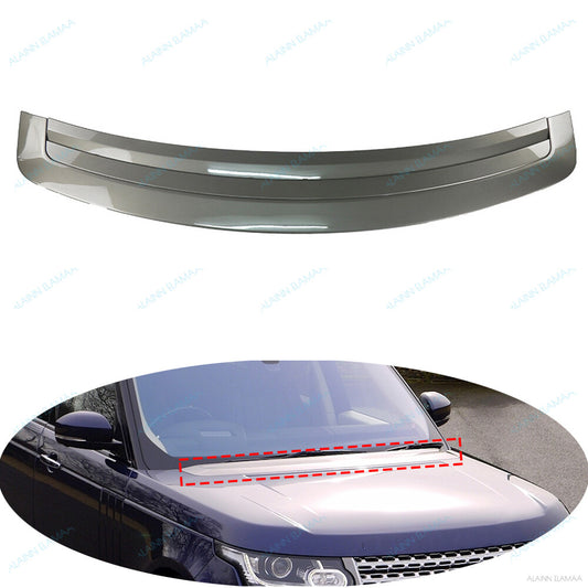 Engine Hood Panel Molding Board Cover r For LR for Range Rover 2013-2017,Shiny Gray
