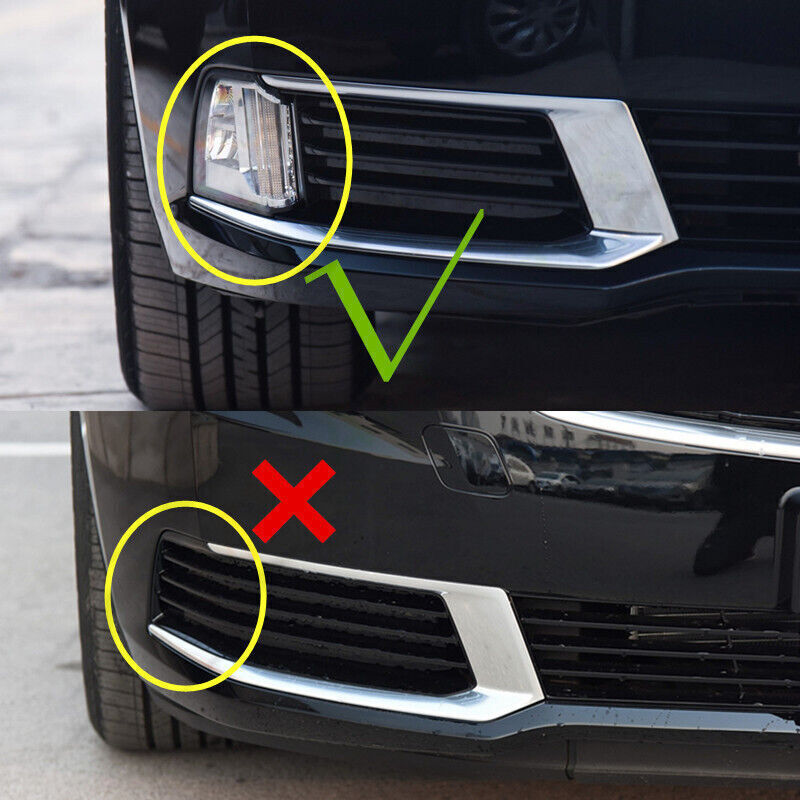 The left and right front lower bumper grille fog light covers are suitable for the 2018-19 for Cadillac XTS.