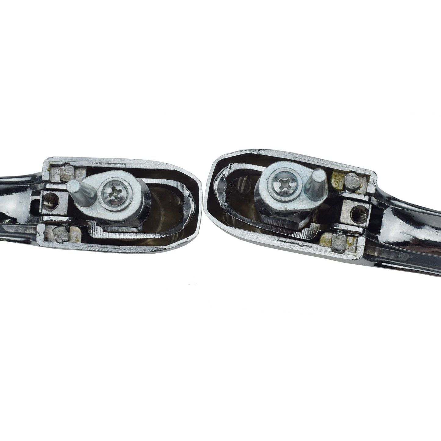 One pair of door handles with keys for use on mass transport vehicles 1969-1979