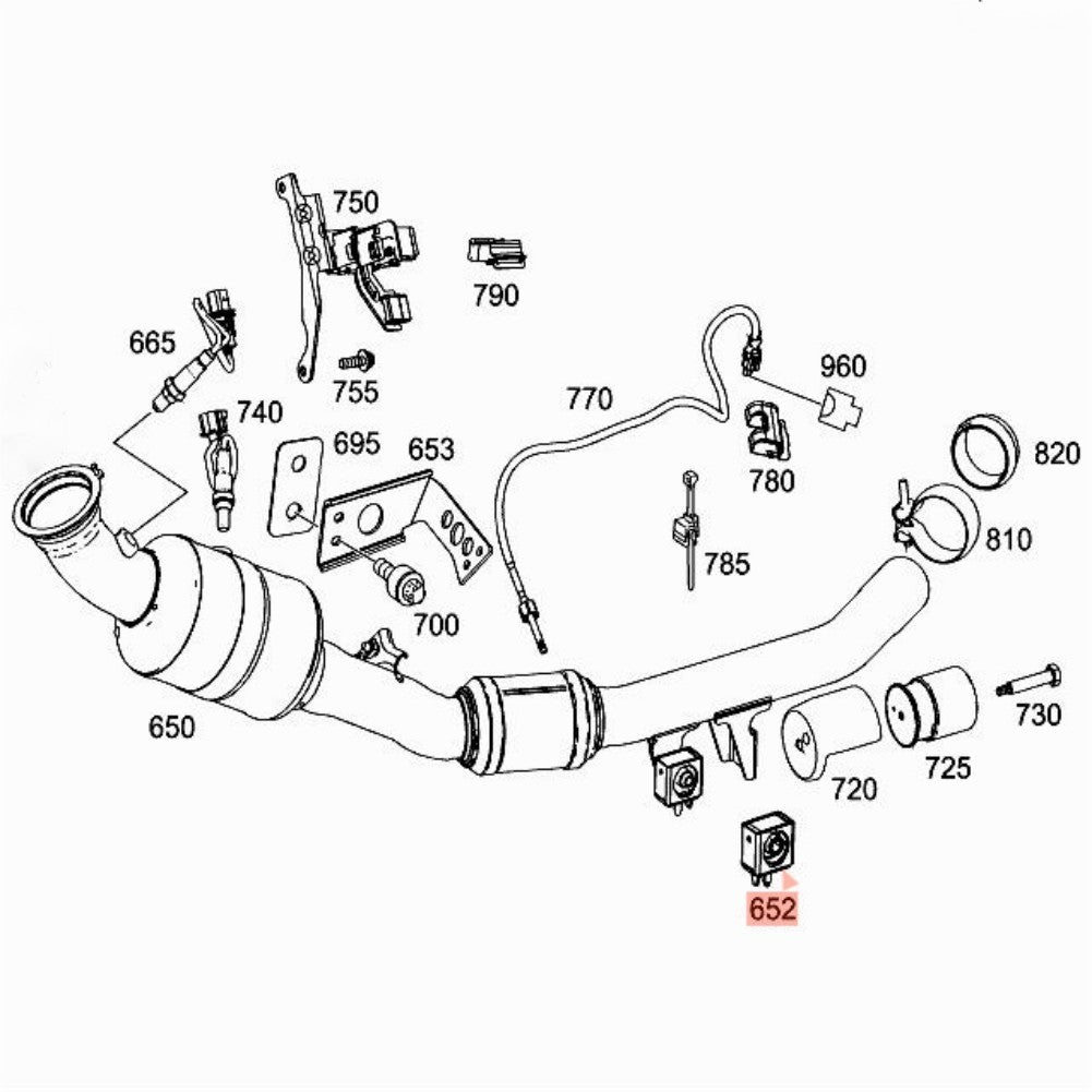 Parts# A1664920395 Bracket 1pc/Pack