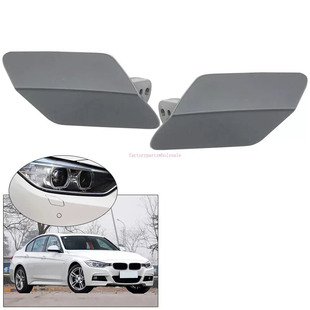 51118056613 1 pair of new headlight washer caps suitable for BMW 3S F30 F31 F35 M13-18