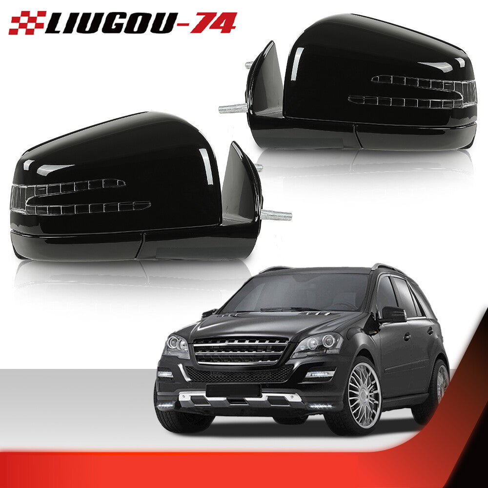 Suitable for 2005-2011 for Mercedes-Benz W164 X164 ML GL rearview mirror assembly.