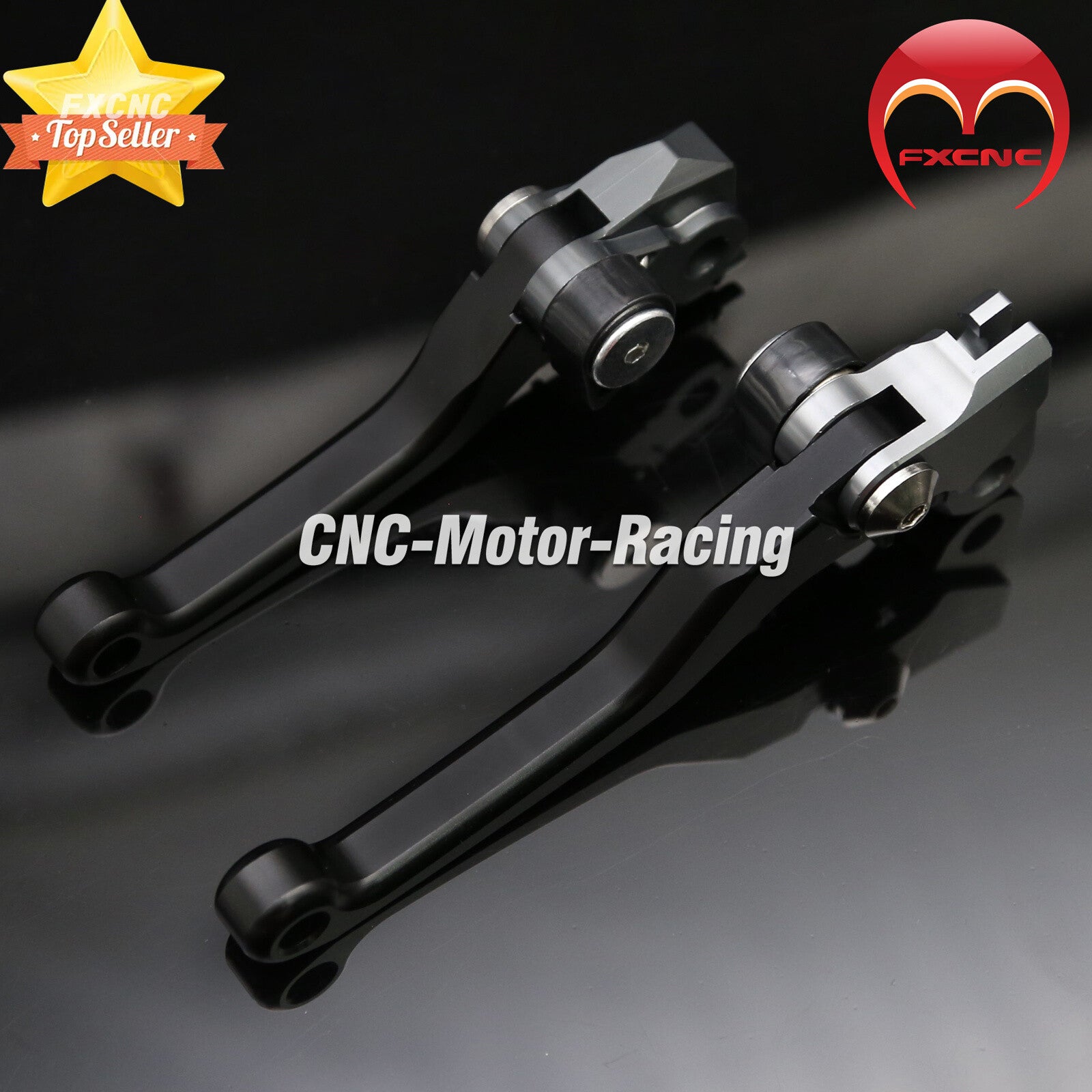 CNC-compatible for Yamaha WR250X 2007 2008 2009 2010 2011 - 2017 Dirt bicycle clutch and brake lever.