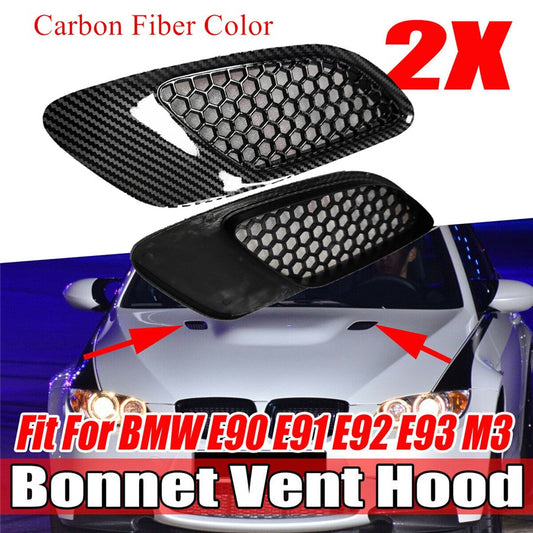 Universal for BMW E90 E91 E92 E93 Bonnet Vent Hood Air Vents Scoop Duct M3 Type