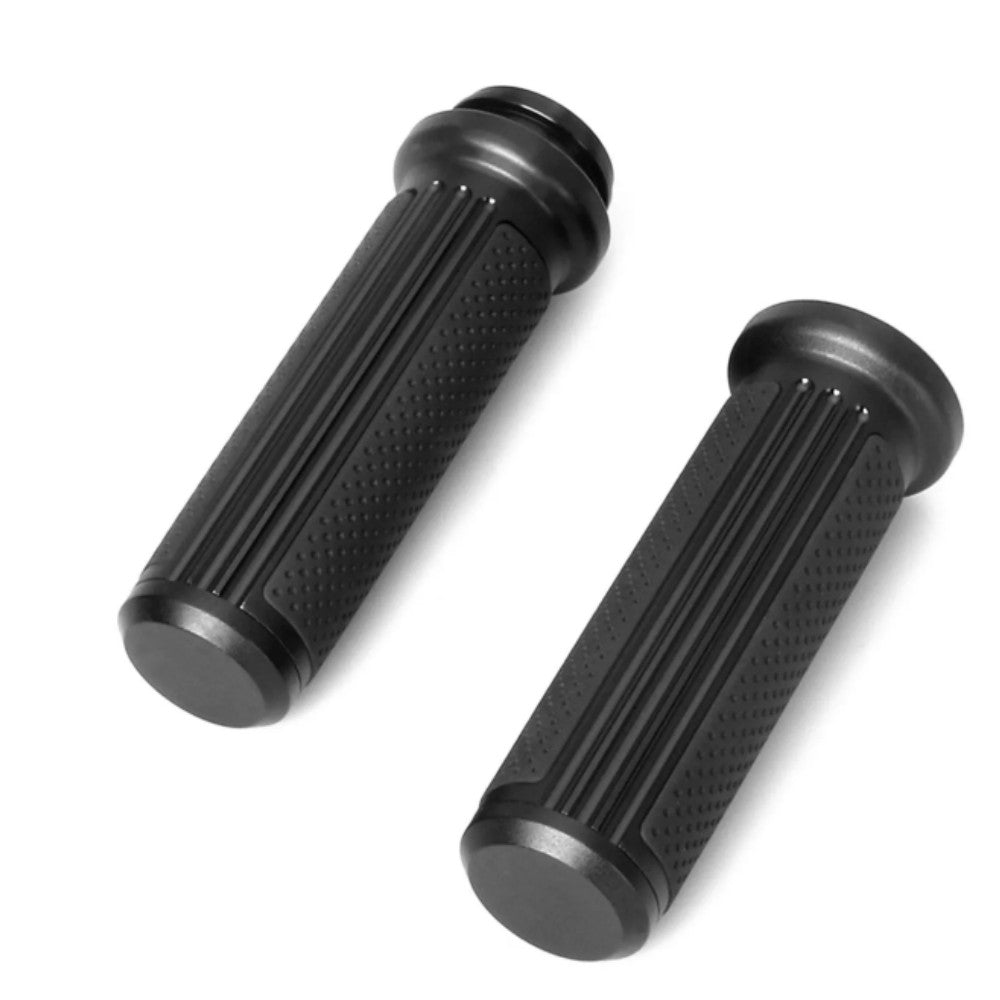 Black 1Electronic Hand Grips for Harley Touring Road King Electra Glide Softail