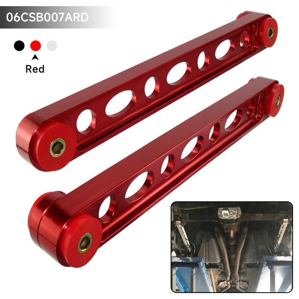 Polyurethane Aluminum Rear Lower Control Arm For 2005-2014 for Ford for Mustang GT Red