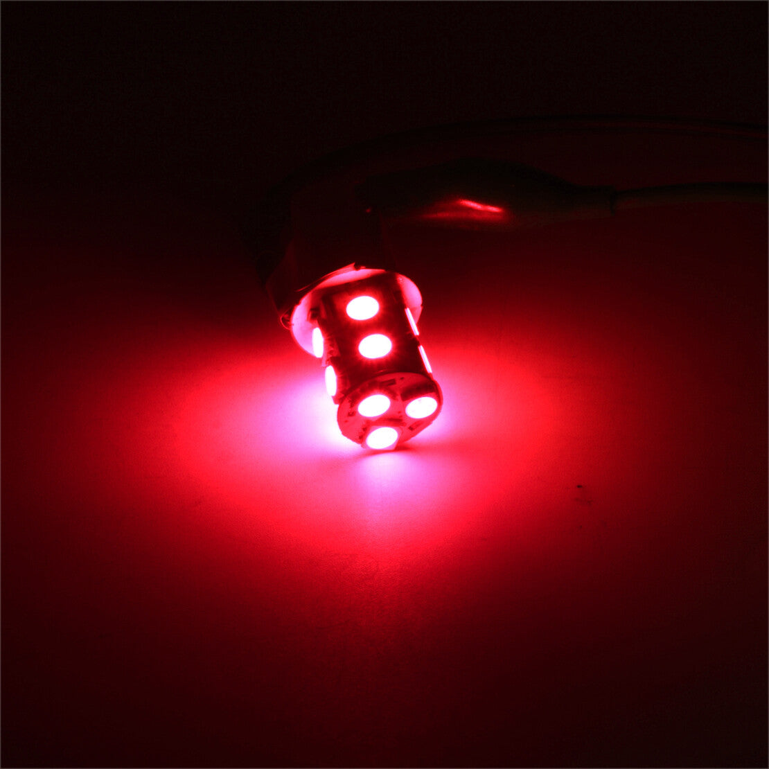 10x Red 2396 1156 1141 13SMD Car RV Camper Trailer LED Interior Light Bulbs 12V