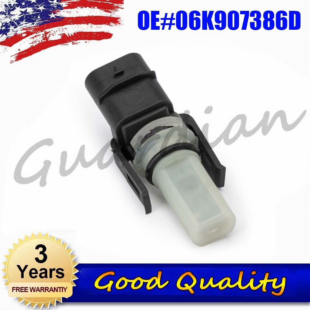 Air charging temperature sensor 06K907386D is suitable for Audi A3, A4, A6, A7, for A8 , S3, and for Volkswagen for Golf GTI.