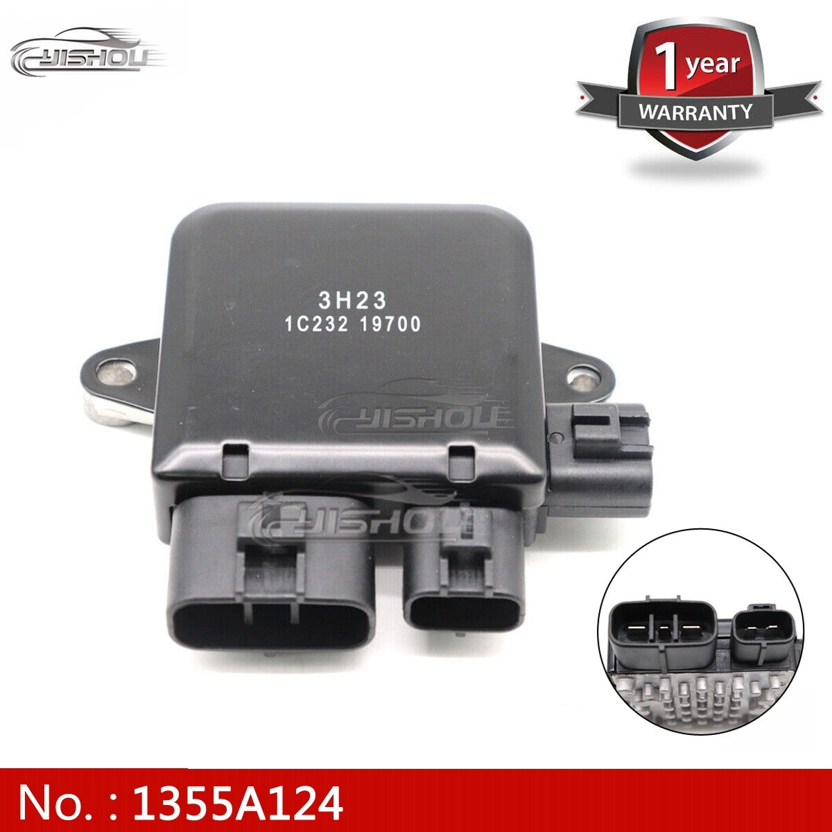 Cooling fan unit module 1355A124 is suitable for Mitsubishi Lancer Outlander for Mazda 6