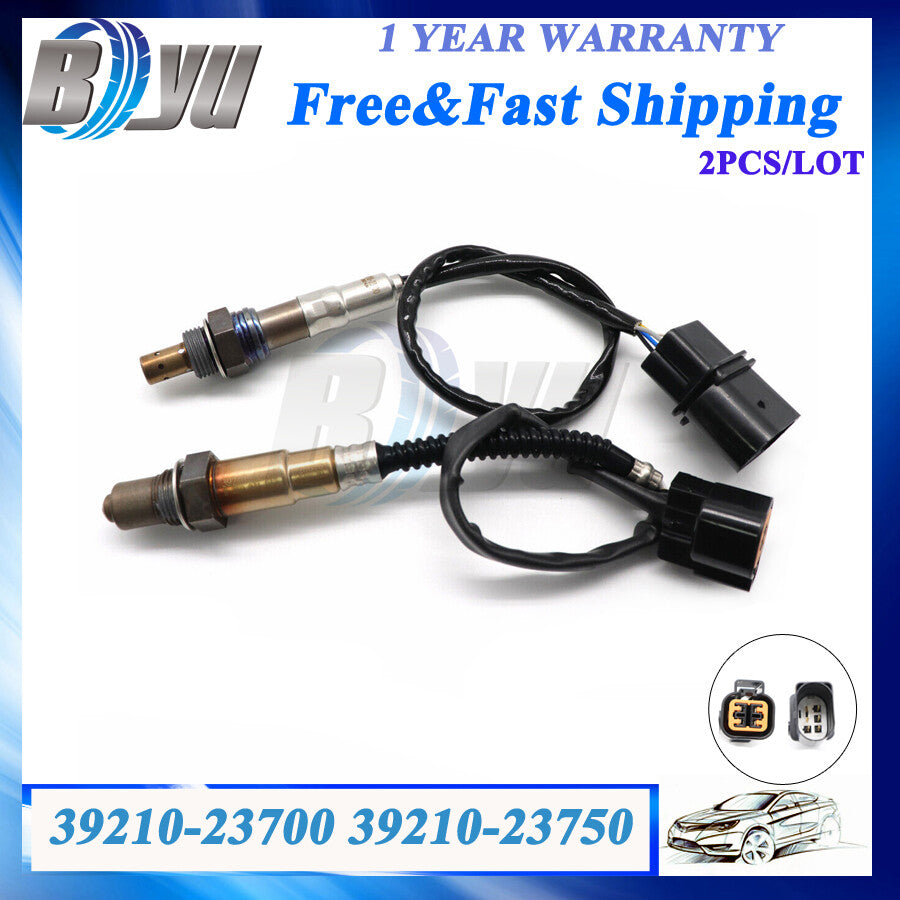 New Oxygen Sensor Up/Downstream 2PCS for Hyundai for Elantra for Kia Spectra 2.0L 03-09
