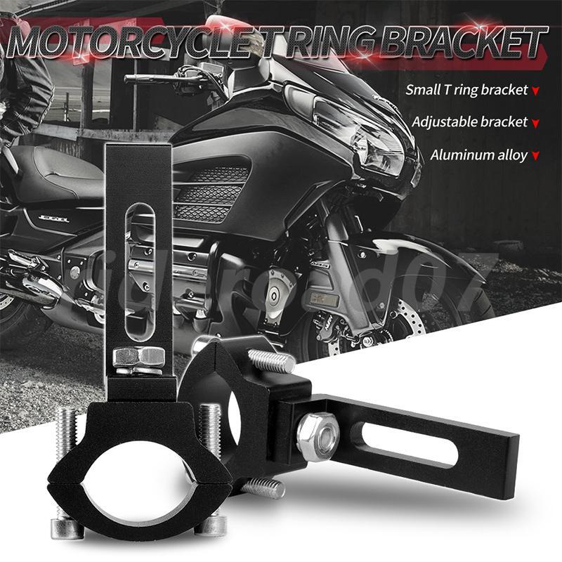 2X Motorcycle Mount Fork Clamp Holder Bracket Bar Spot Headlight Fog Driving US