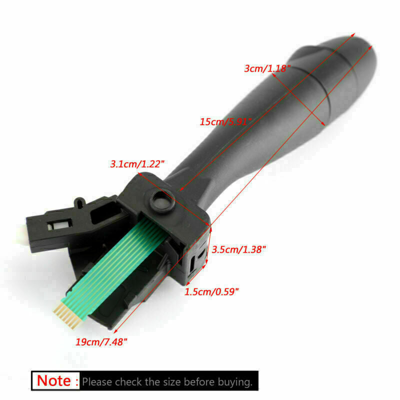 Turn Signal Switch Blinker Lever 96595087XT Fits for Peugeot 206 301 307/405 407 408