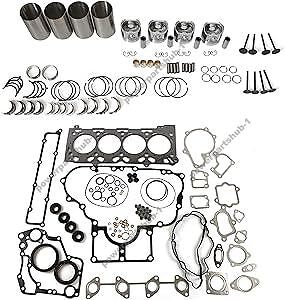 Overhaul Rebuild Kit for Kubota Engine V2607 V2607-DI Bobcat Loader S550 T590