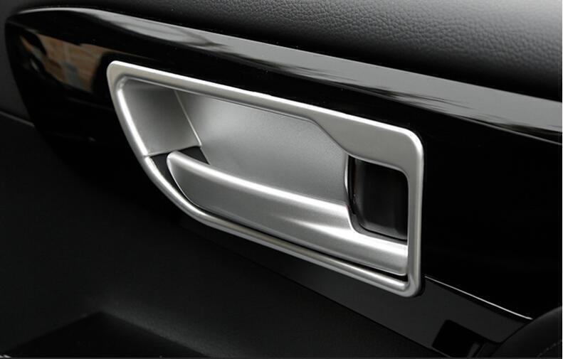 for Toyota Highlander 2020-2024 ABS Matte Silver Inner Door Handle Frame Trim 4X