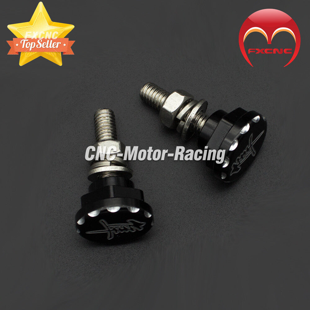 License plate frame bolt fasteners are suitable for Suzuki GSXR1300/Hayabusa 1999 - 2018.