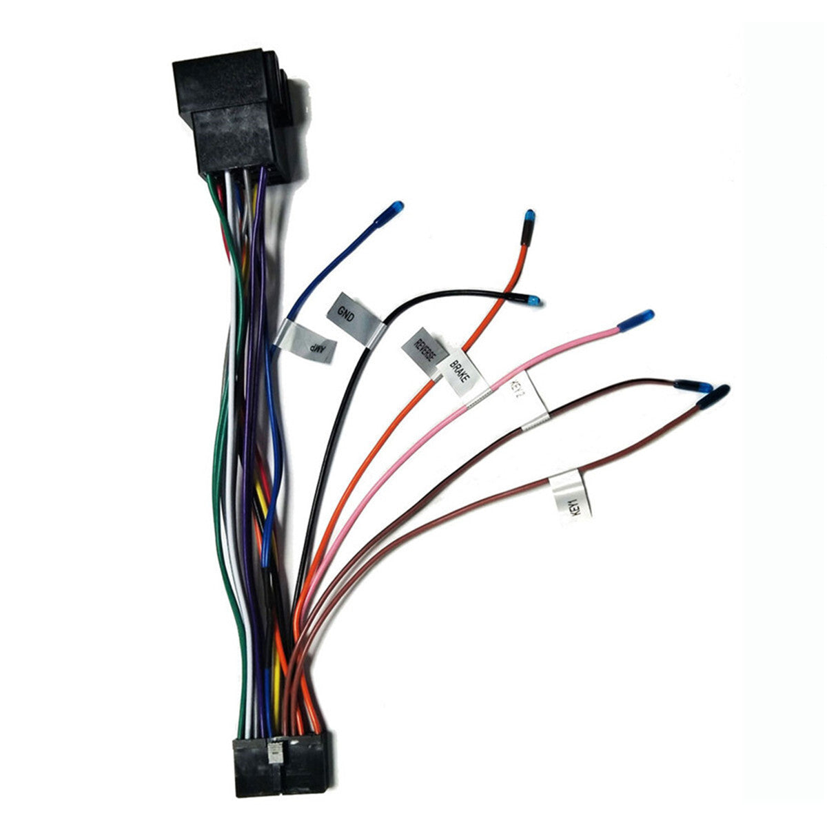 20 PIN Car Stereo Radio DVD Android IOS Wiring Harness Connector Adapter Cable